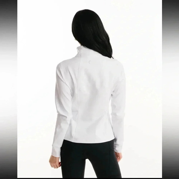 NWT Zyia - Fitted Flight Jacket in White - Size 3X - Picture 2 of 9